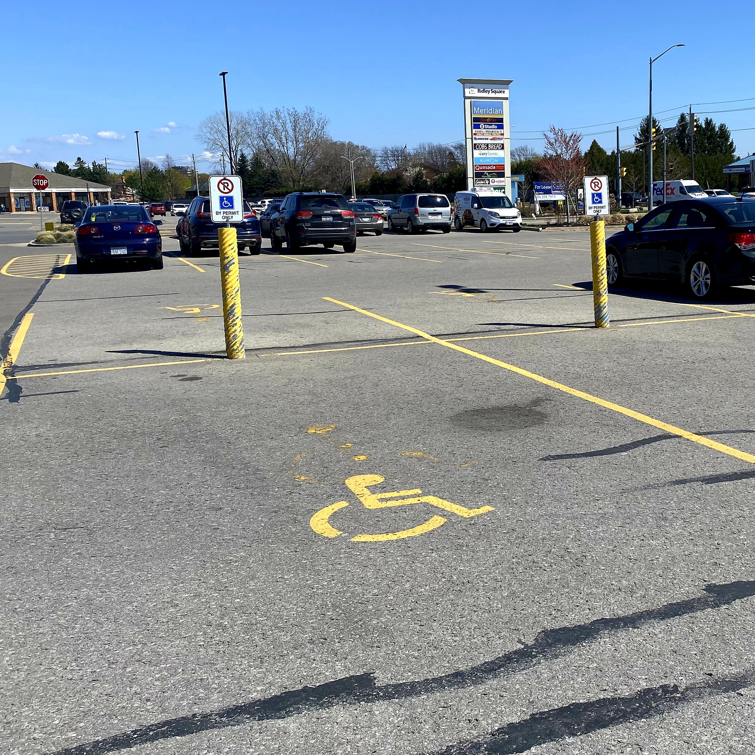 St. Catharines accessible parking