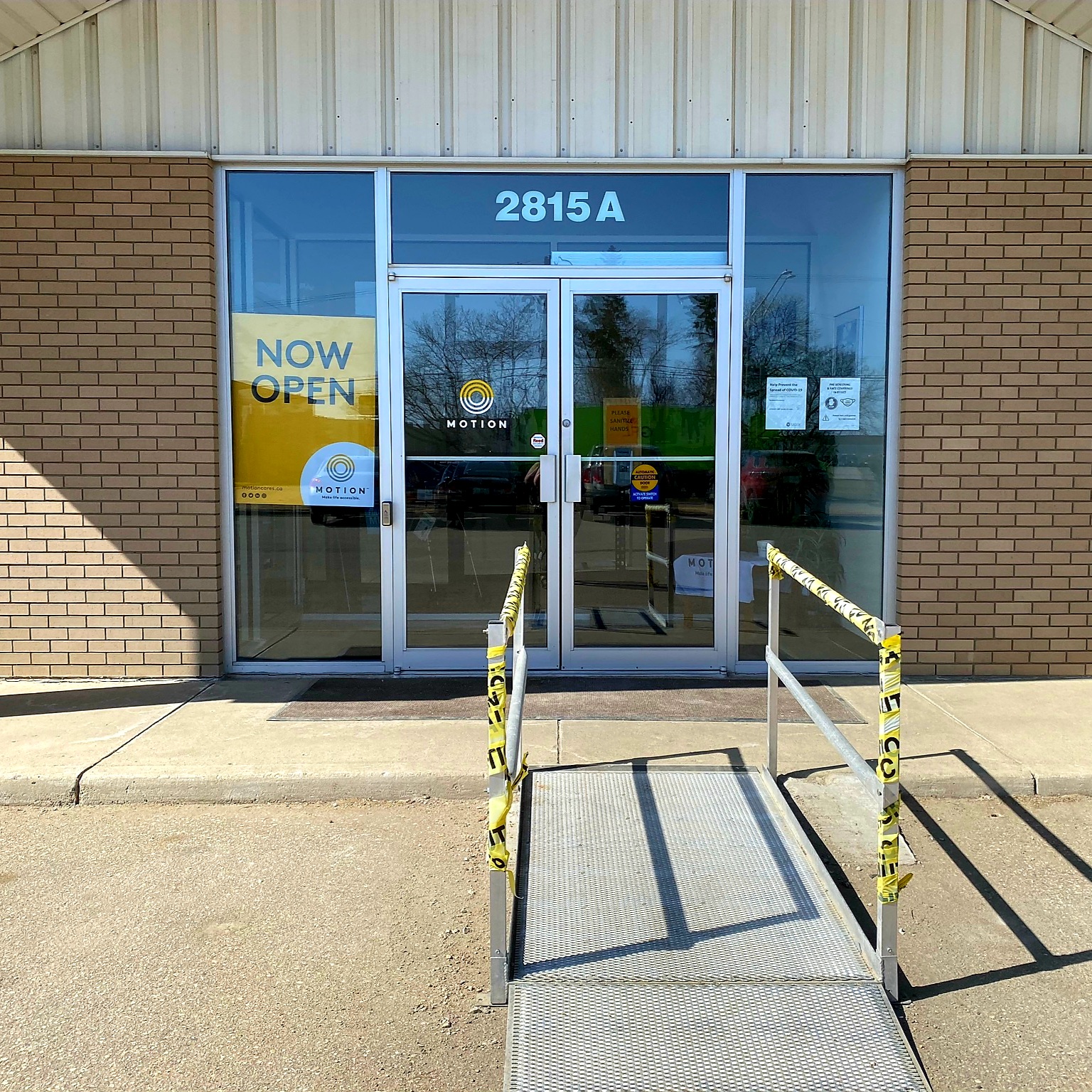 Saskatoon storefront accessible entrance