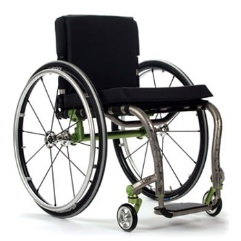 TiLite ZRA Titanium Wheelchair